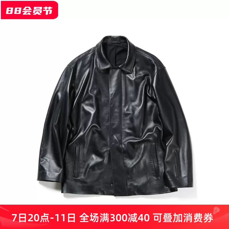 24SS SOPHNET. LEATHER JACKET