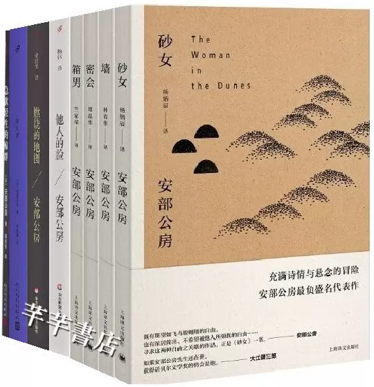 安部公房小說全套8冊全集原版書牆燃燒的地圖他人的臉闖入者-Taobao