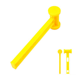 
Outdoor mountain climbing and camping multifunctional ground nail hammer nail pulling hammer lightweight portable PE hammer plastic hammer