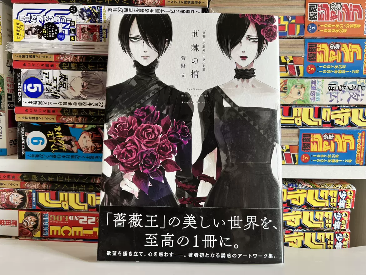 日版订◇蔷薇王的葬列荊棘の棺画集◇菅野文画集