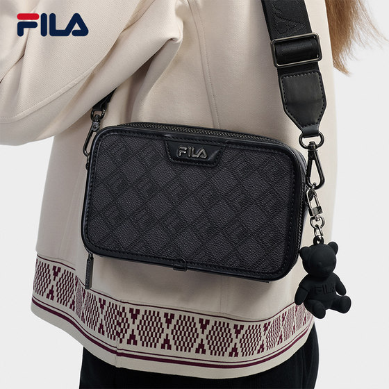 
FILA Women's Bag 2024 Fashion and Casual Shoulder Bag Crossbody Bag Small Square Bag F13W443161FNV