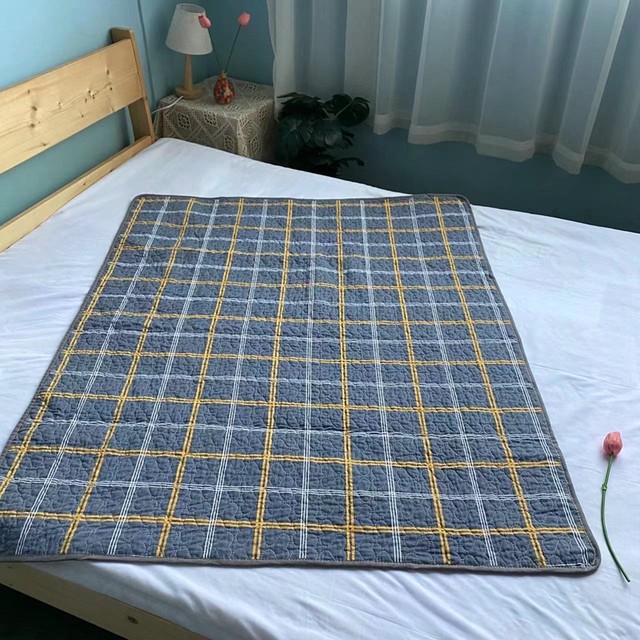 Men's double-sided pure cotton dirt mat oil-proof and sweat-proof bed sheet protective pad cotton bed cover menstrual pad breathable and machine washable