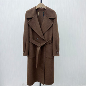 
Liangyue 2025 Winter New Double-Sided Wool Coat Feminine Long Loose Sheep Wool Wool Coat 6415