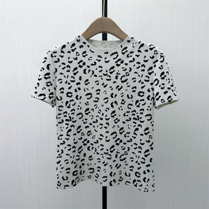 
DI 2026 new summer product, short-sleeved sweater, feminine, slimming, simple bottoming top 3107
