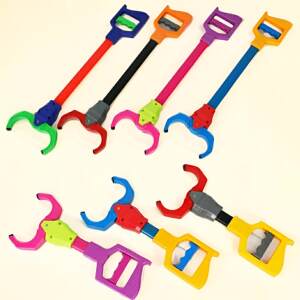 
Children's toy clips large plastic telescopic grabber baby puzzle early education parent-child interactive game
