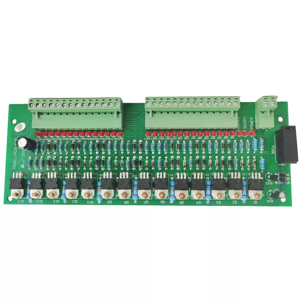 LKD-021压铸机14路0V直流晶体管PLC输出放大板隔离保护板PCB-01B-Taobao