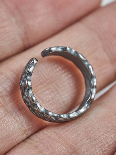 Orecchini A Clip Argento 925 A Forma Di Luna E Stella | Senza Foro | Gioiello Unico A1198