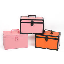 Lockable Foot Bath Technician Tool Box, Beauty and Hairdressing Makeup Box, Compartmentalized Storage Box, Medicine Box, Bathing and Sauna