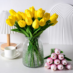 Simulated tulip fake flower photography props home decoration