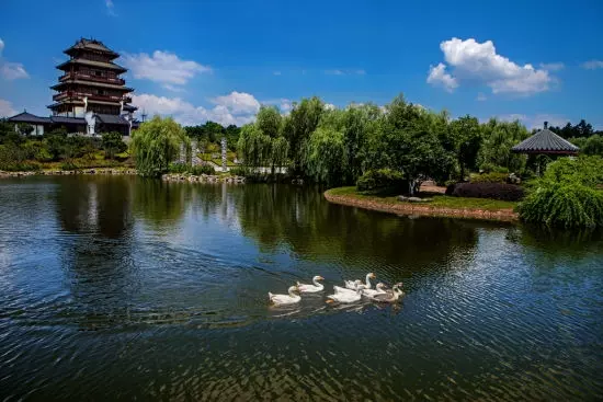 花明楼景区图片