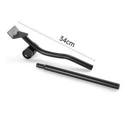 Extended Pry Bar, Thickened Carbon Steel Pry Bar, Moving Tool for Lifting Furniture and Appliances, Manual Pry Bar with Rubber Wheels