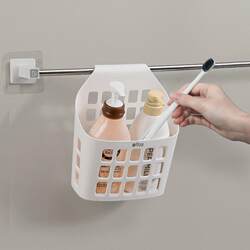 Wall-Mounted Bathroom Laundry Basket, Hollow-Out Dirty Clothes Basket, Storage Basket for Bathroom, Dirty Laundry Basket, Dirty Clothes Hamper