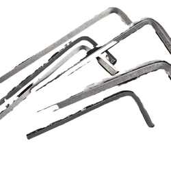 Allen wrench multifunctional hexagonal flat head high hardness Liuling screwdriver universal tool wrench set