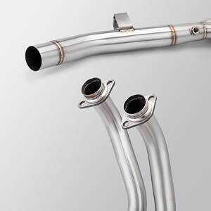 
Tenere700 stainless steel front and middle section Motorcycle exhaust pipe modification Lossless installation 2019-2025