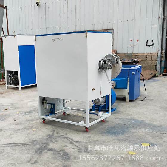 
9267 machine small toy fiber cotton filling machine 7d15d fiber cotton home opening four-port doghouse cat pillow filling machine