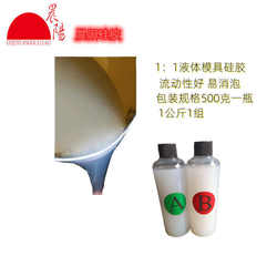High-quality additive two-component silicone, tear-resistant mold silicone, 0-60 degree adjustable liquid silicone