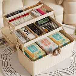 Medical Drugs, Japanese Medicine Box, Medicine Box for Home Use, High-Value Design, Miscellaneous Items Classification, Small Medicine Box, Dormitory Medicine Box