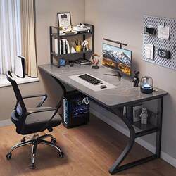 Desktop Computer Desk Integrated Study Desk Computer Table Home Office Desk and Chair Set Simple Desk Internet Celebrity Gaming Desk