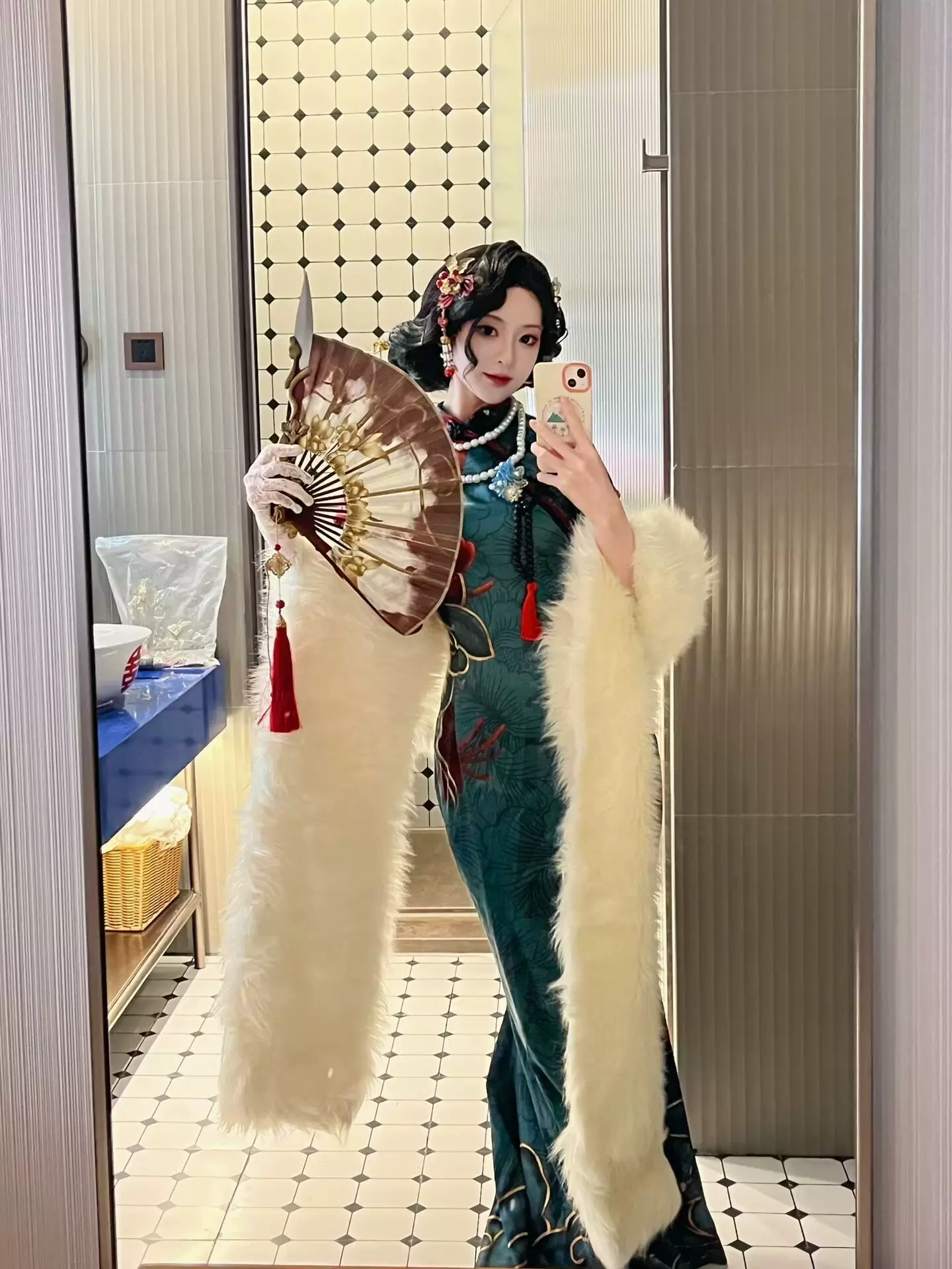 十三娘【全新现货】第五人格cos服红蝶十三娘美人相旗袍cos-Taobao