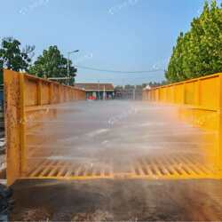 Customized Mining Flatbed Car Washing Machine, Shipped Directly from the Source Factory, Wheel Washing Machine, Car Washing Platform