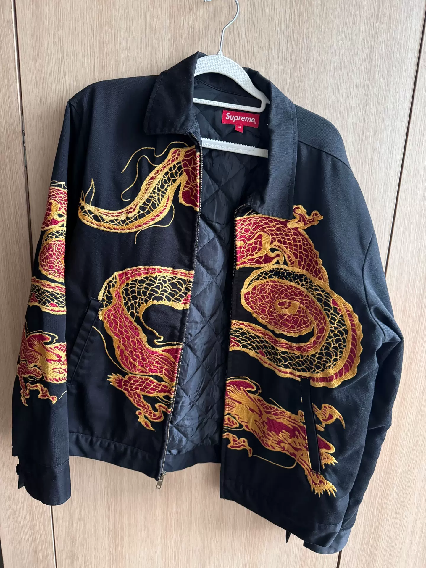 supreme dragon work jacket M号-Taobao