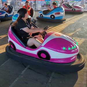 
Double Electric Ground Bumper Car Amusement Equipment Commercial Amusement Park Luminous Bumper Car Floor Controller Accessories