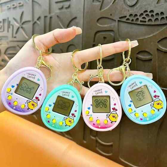 
Puzzle and leisure Internet celebrity pet game machine, children's handheld feeding elf, nostalgic Tamagotchi electronic pet machine
