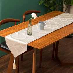 Chinese table flag satin lantern jacquard table flag tea room tea mat jacquard fabric tea mat dining table decoration cloth bedside towel