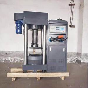 
Manufacturer instrument testing equipment 200 tons electric/manual lead screw concrete test block pressure test machine