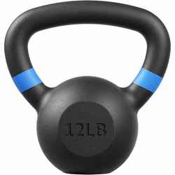 Competitive household pure iron casting spraying bell lift kettlebell integrated kettle black electrostatic kettlebell solid fitness