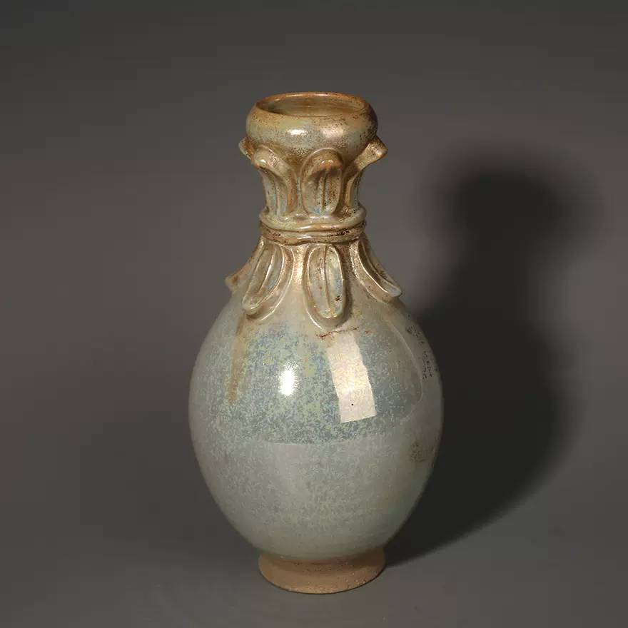 旧蔵　南宋哥窯　米黄釉　双耳香炉 唐物　時代物　アンティーク　美品 旧蔵 南宋哥窯 米黄釉 双耳香炉 唐物 時代物 アンティーク 美品