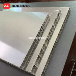 Manufacturer supplies aluminum honeycomb panel composite furniture stone wood grain board flat fireproof aluminum honeycomb panel aluminum honeycomb core