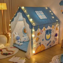 Children's Tent Indoor Home Use Little Boy Toy House Baby Girl Princess Small House Castle Playhouse