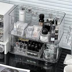 Acrylic Desktop Cosmetics Storage Box, Dressing Table, Skin Care Products, Lipstick, Perfume, Transparent Storage Rack