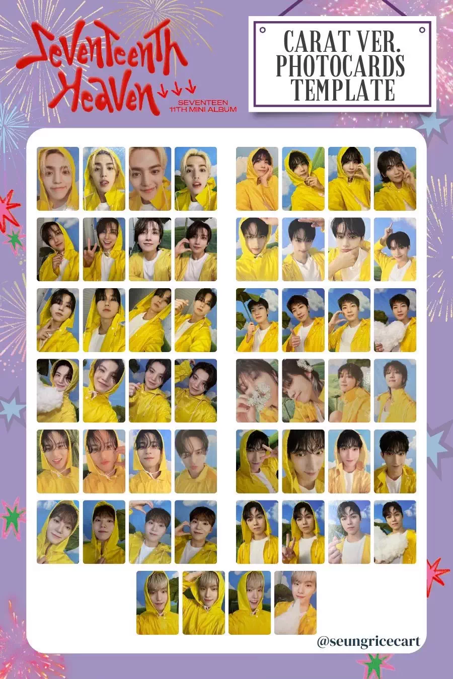 SEVENTEEN - 24H SEVENTEEN  セット(バラ売り可) Qoo10] HYBE [現場購入] SEVENTEEN WOR : KPOP