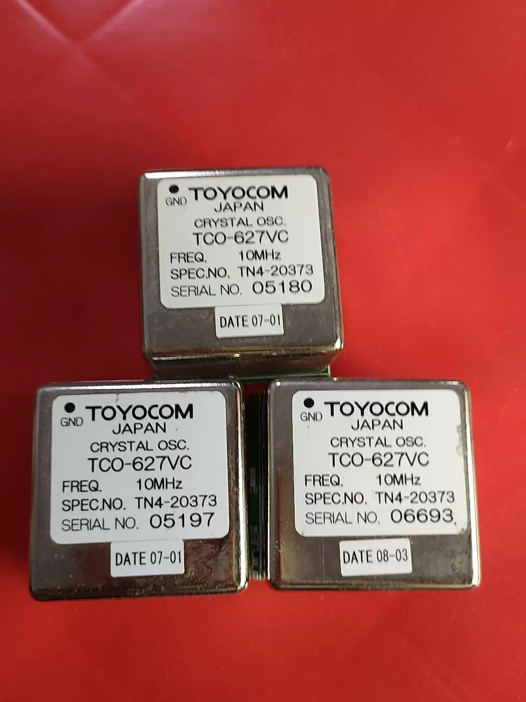 TOYOCOM TCO-627VC 10MHZ，温补晶振有3-Taobao