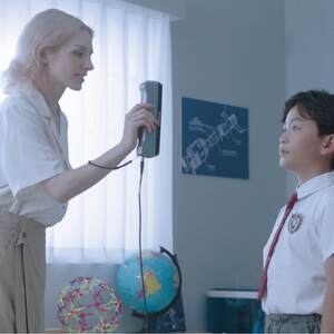 
3D scanner handheld color texture portrait human body reverse modeling 3D copy 3D printing photo studio