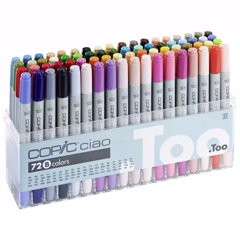 copic三代麥克筆，72色，72color set-B，當-Taobao