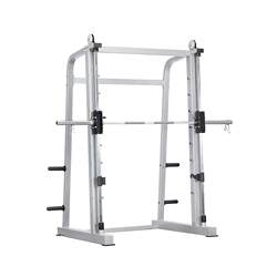 New Commercial Smith Machine Fitness Equipment Set, Comprehensive Training Device, Multi-Functional Small Bird Press and Squat Rack