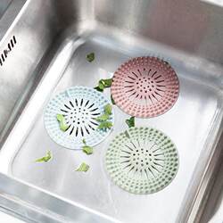 Kitchen Sink Filter Net, Bathroom Anti-Hair Clogging Drain Net, Bathroom Sewer Anti-Odor Filter Plug