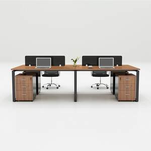 
Staff desk and chair combination 2/office 46-seat screen z-087 partition/broken table office furniture workstation commercial office