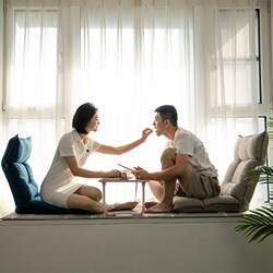 Lazy Sofa Cross-Border Single Tatami Japanese Style Internet Celebrity Adjustable Living Room Bedroom Balcony Bay Window Backrest Sofa