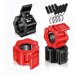 Barbell Quick Lock Clip, Olympic Barbell Bar Clamp, Dumbbell Fixing Clip, Snap Clip, 2.5cm 25mm 50mm Lock Buckle