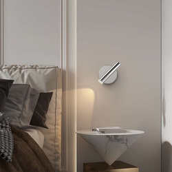Minimalist bedside wall lamp light luxury living room bedroom background wall lamp personalized creative hotel stair aisle corridor lamp