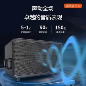 Pengyin T5-S speaker hair tube dedicated guitar singing Saxo audio musical instrument outdoor charging portable live broadcast
