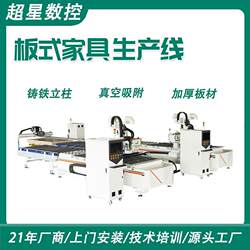 Panel Furniture Cutting Machine, Drilling, Milling, and Cutting All-In-One Equipment, Solid Wood Cnc Integrated Machine