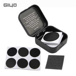 GIYO mountain road bicycle glue-free tire patch tire patch inner tube repair tool box sandpaper tire patch