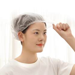 Biodegradable Disposable Shower Cap for Women, Waterproof Bathing Cap, Thickened Hair Cap, Special Hair Mask Cap, Household Plastic Wrap Head Cover