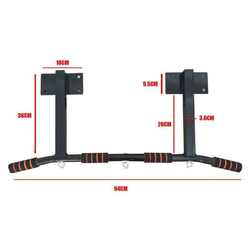Household indoor beam upper side horizontal bar wall pull-up household single-carrying wall hanging lever fitness equipment
