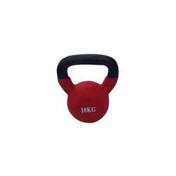 Glue-filled plastic glossy kettlebell men and women children's gym training household cast iron kettlebell fitness equipment